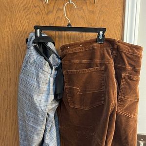 BOGO pants American Eagle and Plaid